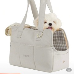 【★新品未使用★】犬用キャリーバッグの画像