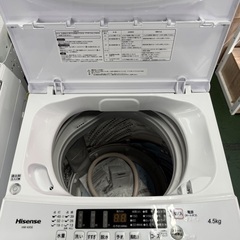 Hisense 洗濯機 2022の画像
