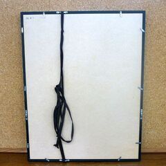 ☆デッサン額 額縁 縦509mm 横392mm 若栗 ブラック 大衣 ガラス 黒 絵画 写真 札幌市 豊平区 平岸店の画像