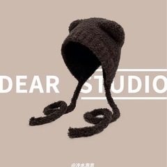DEAR STUDIO クマ耳ニット帽の画像