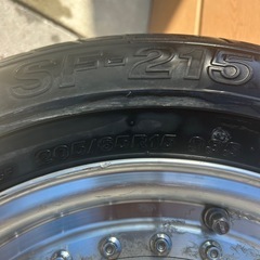 希少 BBSホイール（1本） 205/65/15 93s 7J 15 ET14 RS176 の画像