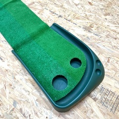 趣味♪ゴルフ パターマット パターカップ ボール室内 屋内 練習パッティングコンパクト 折りたたみ パター パット ボール コンパクトの画像