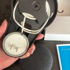oogle Nest Mini 第2世代 チャコール&壁掛けホルダーセット⭐︎の画像