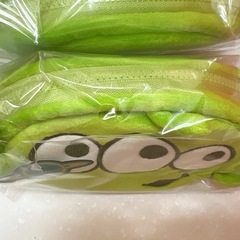 【リトルグリーンメン】フリースポーチ グリーンの画像