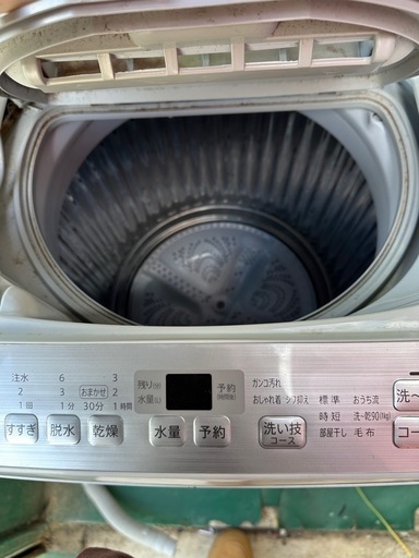 縦型洗濯機　5.5kg