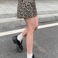 新品未使用レオパード柄 ショーパン 
の画像