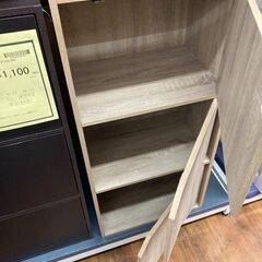【リユ-スのサカイ広島石内店】ジモティ割！扉付カラーボックス/クリ-ニング済み/HG-8245/広島市 家具　佐伯区 家具　南区 家具　西区 家具　東区 家具　中区 家具　安佐南区 家具　安佐北区 家具　安芸区 家具　府中町 家具　海田町 家具　熊野町 家具　坂町 家具　廿日市市 家具の画像