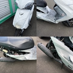 YAMAHA 125cc バイクの画像