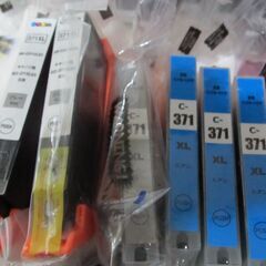 💗キャノン互換インク未使用💗６色インク３セット　合計１８本　ＢＣＩ－３７０－３７１の画像