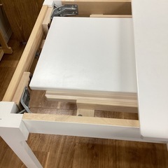 伸長式テーブル【町田市再生家具】　252608の画像