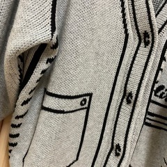 SCOTCLUB　トロプルイユ　だまし絵　ニットの画像