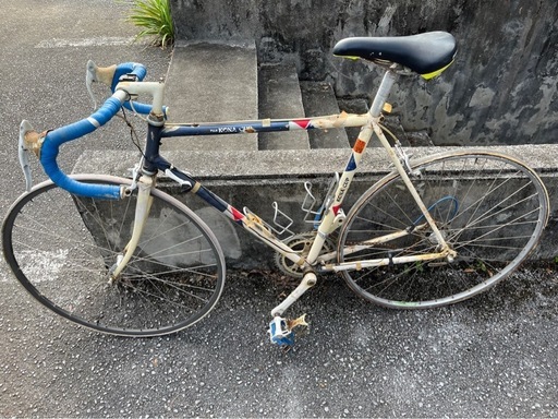 レトロな中古ロードバイク