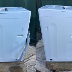 JMS0833S)全自動洗濯 AQUA AQW-S50D 2016年製 5㎏ 中古品 【取りに来られる方限定】の画像