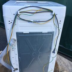 JMS0833S)全自動洗濯 AQUA AQW-S50D 2016年製 5㎏ 中古品 【取りに来られる方限定】の画像