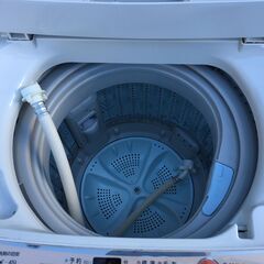 JMS0833S)全自動洗濯 AQUA AQW-S50D 2016年製 5㎏ 中古品 【取りに来られる方限定】の画像