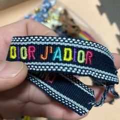 新品刺繍ブレスレット　サイズ調整可能の画像