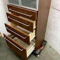 チェスト 収納棚 KG -AHG0206 食器棚 キッチン収納 キッチン家具 キャビネット A0993の画像