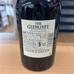 ☆ドリーム荒牧店☆THE GLENLIVET 12年/ウイスキー/700ml/48%の画像