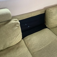 再編集　3人掛けソファ　引取り限定の画像