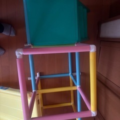 室内用ジャングルジム 滑り台の画像