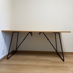 無印良品　折りたたみデスク
の画像