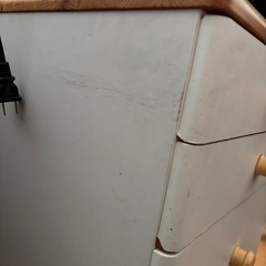 キャビネット　引き出し　キャスター付きの画像