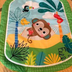 プレイマットとタミータイムをサポートするクッション　もらってくださいの画像