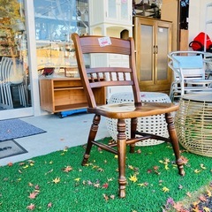 キツツキ　チェア　木製チェア　ダメージ有りの画像