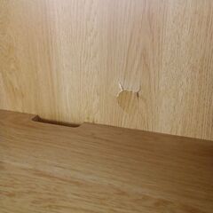 ★リユースのサカイつくば店★TK7614  折り畳みデスク ナチュラル H180×D43～85×W80 クリーニング済みの画像