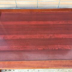 JM20515S)こたつ机 昭和レトロ 脚部分は取り外し可 幅：約106cm 高さ：約36cm  奥行：約76cm 中古品【取りに来られる方限定】の画像