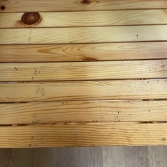 【受け渡し予定者決定済み】汚れ・シミあり 木製オープンシェルフ（ラック） 倉庫整理・ガレージ・DIY素材などに！可動棚の画像