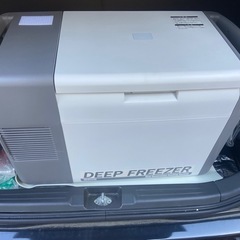 車載冷蔵庫ツインバードディープフリーザーの画像