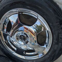 スポルシルEXホイール、ブリヂストンタイヤセットの画像