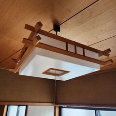 和風シーリングライトの画像