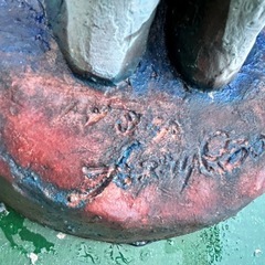 日展出品された裸婦像の画像