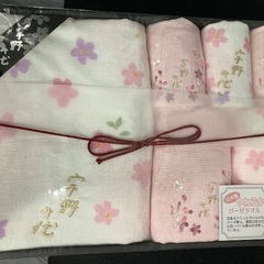 宇野千代　タオルセット　柔らかタオルの画像