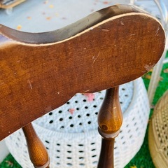 キツツキ　チェア　木製チェア　昭和レトロの画像