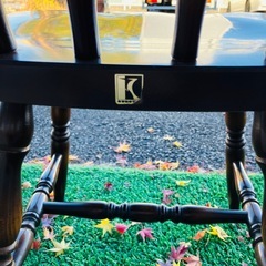 キツツキ　チェア　木製チェア　昭和レトロの画像