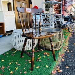 キツツキ　チェア　木製チェア　昭和レトロの画像