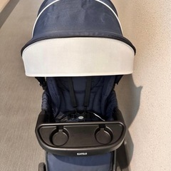 KATOJI 2人乗りベビーカー/2人でゴー/リアシート付き/二人でゴーの画像