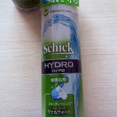 新品　2本　Schick HYDRO 敏感肌用シェービングジェルフォームの画像