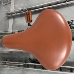 自転車　20インチ　折り畳み　6段ギア　カーキの画像