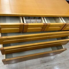 ジモティー割引🏷️【ジャングルジャングル 岸和田和泉インター店】４段チェスト ナチュラル 和泉市 堺市 岸和田市 泉大津市 高石市 泉北郡熊取町の画像