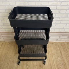 【セット】IKEA ロースコグ ワゴン / LACK テレビ台の画像