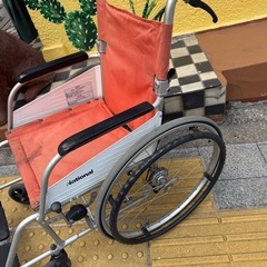 無料 車椅子自走式 まだまだ使えますの画像