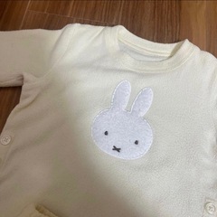 ユニクロパジャマ　ミッフィー パジャマ　80 ミッフィー 保育園着　パジャマの画像