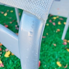 アリアス　カッシーナ　チェア　メッシュチェア　スタッキングチェア　美品の画像