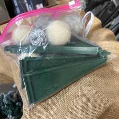 タンスのゲン　クリスマスツリー 150cm 雪化粧 クリスマス ツリーの画像