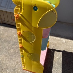 幼児用　靴箱　キリンの画像