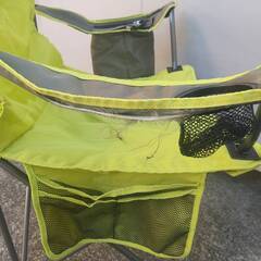 coleman　コールマン　QUAD CHAIR　チェア　クーラーバッグポケット・サイドポケット・ドリンクホルダー・専用収納袋付　２setの画像